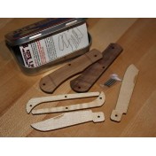 Набор для сборки деревянного ножа JJ's Knife Kit Trapper — дополнительное фото