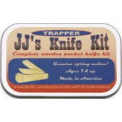 Набор для сборки деревянного ножа JJ's Knife Kit Trapper — дополнительное фото