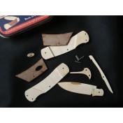 Набор для сборки деревянного ножа JJ's Knife Kit Lock Back — дополнительное фото