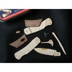 Набор для сборки деревянного ножа JJ's Knife Kit Lock Back