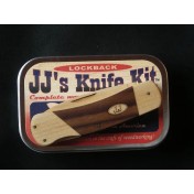 Набор для сборки деревянного ножа JJ's Knife Kit Lock Back — дополнительное фото