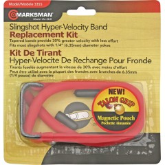 Комплект усиленных резиновых лент для рогаток Marksman 3355 Hyper-Velocity Band Kit