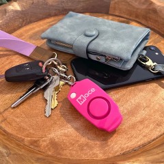 Индивидуальная карманная сирена Mace Personal Alarm Keychain (Pink)