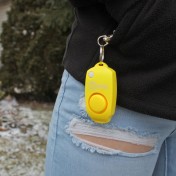Индивидуальная карманная сирена Mace Personal Alarm Keychain (Yellow) — дополнительное фото