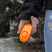 Индивидуальная карманная сирена Mace Personal Alarm Keychain (Orange) — дополнительное фото