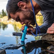 Туристический фильтр для питьевой воды Membrane Solutions Water Filter Straw (Camo) — дополнительное фото