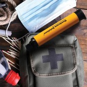 Туристический фильтр для питьевой воды Membrane Solutions Water Filter Straw (Orange) — дополнительное фото