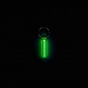 Светонакопительный брелок Ni-Glo (зеленый) — дополнительное фото