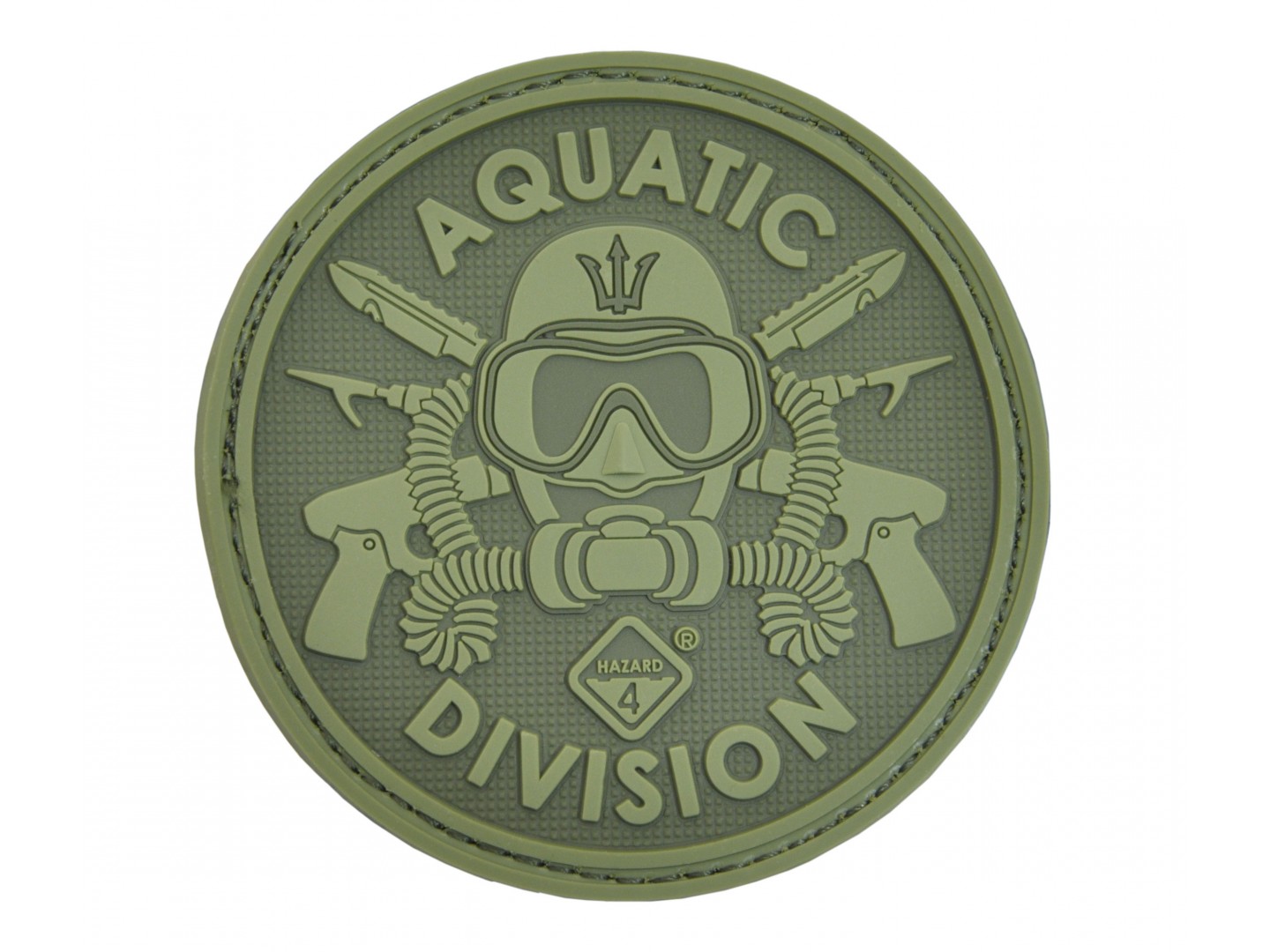 Нашивка-патч на липучке велкро Hazard 4 Aquatic Division (OD Green)