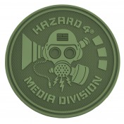 Нашивка-патч на липучке велкро Hazard 4 Media Division (OD Green) — основное фото