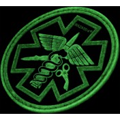 Нашивка-патч на липучке велкро Hazard 4 Battle Paramedic (Red) — дополнительное фото