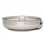 Туристическая складная сковорода с крышкой Pathfinder Folding Skillet and Lid Set — дополнительное фото