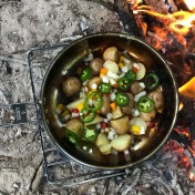 Туристическая складная сковорода с крышкой Pathfinder Folding Skillet and Lid Set — дополнительное фото