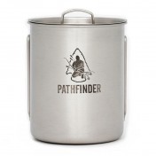 Туристический набор с кружкой Pathfinder Stainless Cup and Lid Set — дополнительное фото