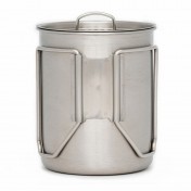 Туристический набор с кружкой Pathfinder Stainless Cup and Lid Set — дополнительное фото