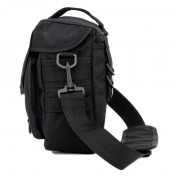 Универсальная сумка для снаряжения и аксессуаров Pathfinder MOLLE Shoulder Bag (Black) — дополнительное фото