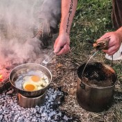 Туристическая печь Pathfinder Bush Pot Stove — дополнительное фото
