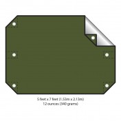 Туристическое термоодеяло для выживания Pathfinder Survival Blanket (OD Green) — дополнительное фото