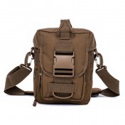 Универсальная сумка для снаряжения и аксессуаров Pathfinder MOLLE Shoulder Bag (Brown) — дополнительное фото