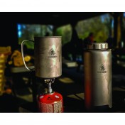 Туристическая титановая бутылка для воды Pathfinder Titanium Bottle 1050ml — дополнительное фото