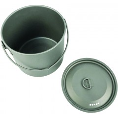 Туристический титановый котелок Pathfinder Titanium Bush Pot 1100ml