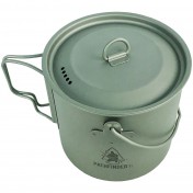 Туристический титановый котелок Pathfinder Titanium Bush Pot 1100ml — дополнительное фото