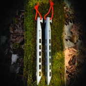 Набор титановых туристичеких колышков для палатки Pathfinder Titanium Tent Stake Set 8pc — дополнительное фото