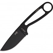 Нож ESEE Izula (рукоятка скелетная, клинок - плейн, черный) — основное фото