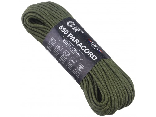 Паракорд Atwood Rope MFG 550 Stealth Olive