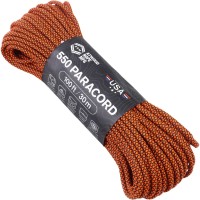 Паракорд Atwood Rope MFG 550 Diamond Black w/Neon Orange