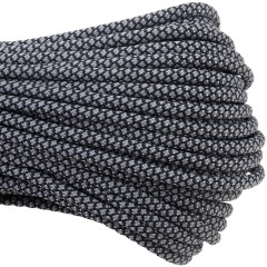 Паракорд Atwood Rope MFG 550 Diamond Black w/Grey Паракорд Atwood Rope MFG 550 Diamond Black w/Grey