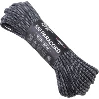Паракорд Atwood Rope MFG 550 Diamond Black w/Grey