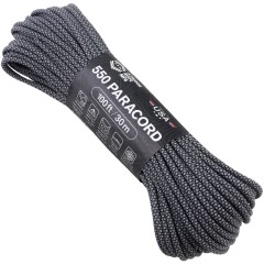 Паракорд Atwood Rope MFG 550 Diamond Black w/Grey Паракорд Atwood Rope MFG 550 Diamond Black w/Grey