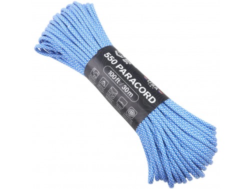 Паракорд Atwood Rope MFG 550 Diamond Blue w/White