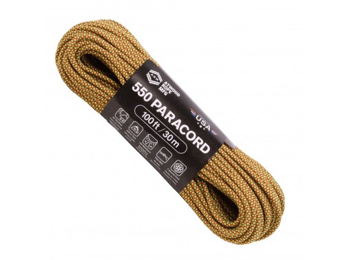 Паракорд Atwood Rope MFG 550 Diamond Red w/Sour Apple