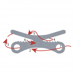 Зажим для паракорда Readyman (2 шт.)