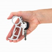 Брелок Readyman EDC Defense Tool (серебристый) — дополнительное фото