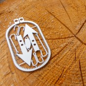 Карточка для выживания Readyman Dog Tag Survival — дополнительное фото