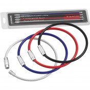 Кольцо-карабин для ключей с винтовым замком Silipac Twist Lock Cable Ring Carabiner (Multi) — дополнительное фото