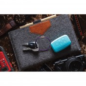 Кольцо-карабин для ключей с винтовым замком Silipac Twist Lock Cable Ring Carabiner (Puple) — дополнительное фото