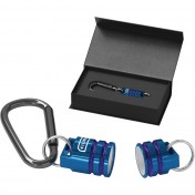 Магнитный стальной карабин для ключей и аксессуаров Silipac EDC Mag Beads (Blue) — дополнительное фото