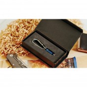 Магнитный стальной карабин для ключей и аксессуаров Silipac EDC Mag Beads (Blue) — дополнительное фото