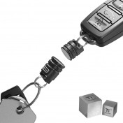 Магнитный титановый карабин для ключей и аксессуаров Silipac EDC Mag Beads (Black) — дополнительное фото