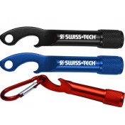 Фонарь Swiss+Tech Carabiner с открывашкой — дополнительное фото