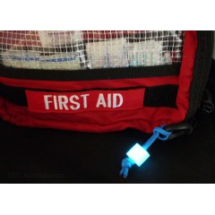 Бусина TEC Accessories E-Brick Embrite Aqua для темляка