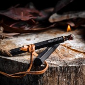 Походные фитиль и меха для разжигания огня Uberleben Tindar Wick and Bellow — дополнительное фото