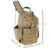 Однолямочный рюкзак Maxpedition Sitka (черный) — дополнительное фото