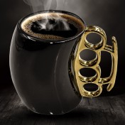 Кружка Caliber Gourmet Кастет (черный) — дополнительное фото