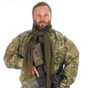 Тактический маскировочный шарф Camcon Sniper Face Veil Scarf (Camo) — дополнительное фото