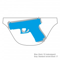 Тактическая набедренная сумка Tasmanian Tiger Modular Hip Bag (черный)